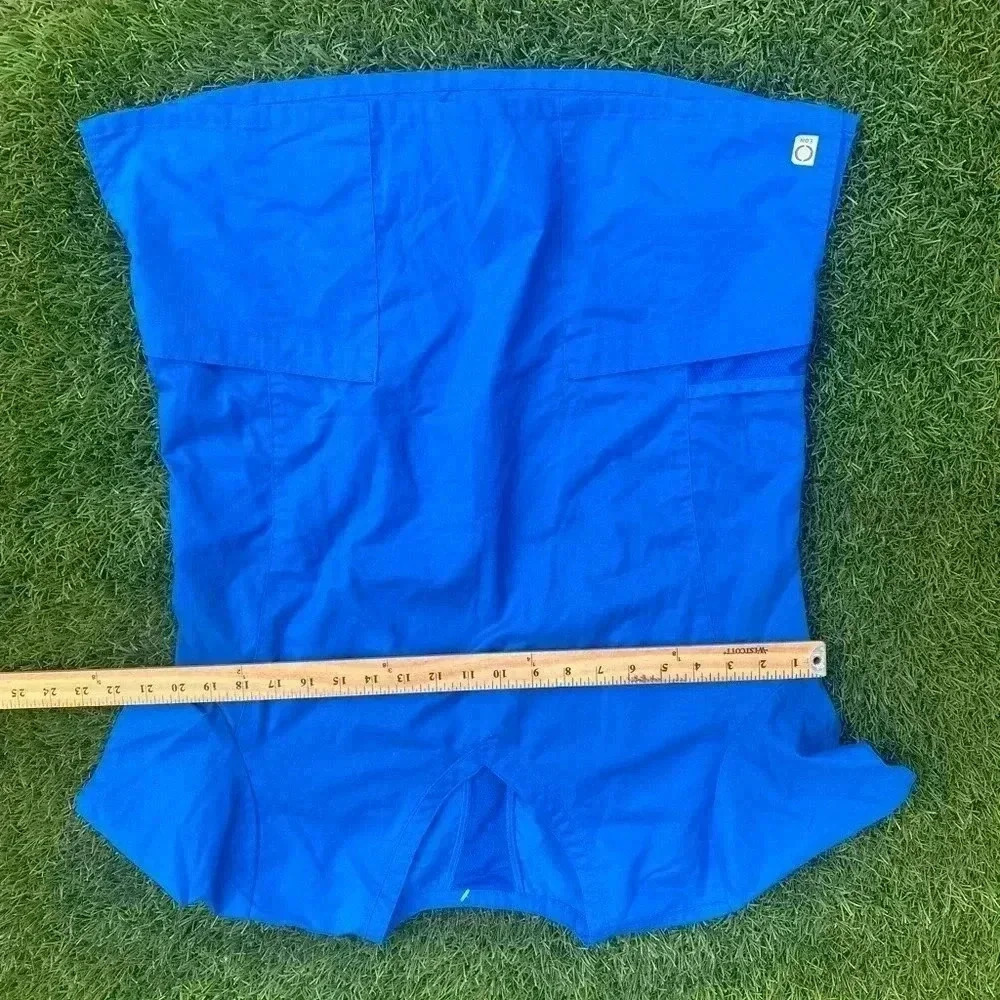 EON Scrub Top Blue Medium - Picture 3 of 5